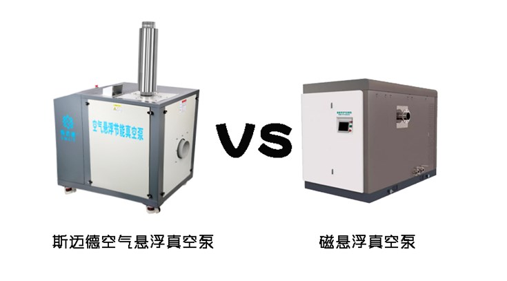 Smart air suspension vs. magnetic levitation vacuum pump